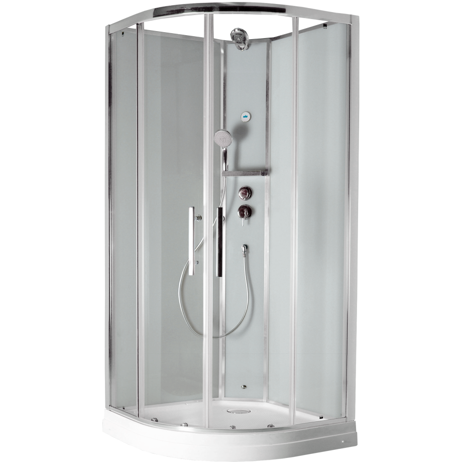 Душевая кабина Timo Premium ILMA 901 с крышей , хамам и стульчиком 100*100*222