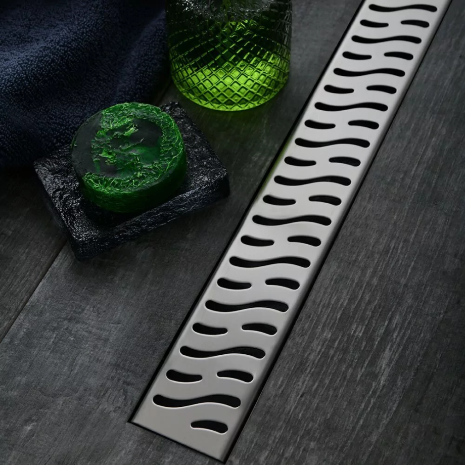 Душевой лоток MCH Veconi Harmony Satin 750 с решеткой, хром