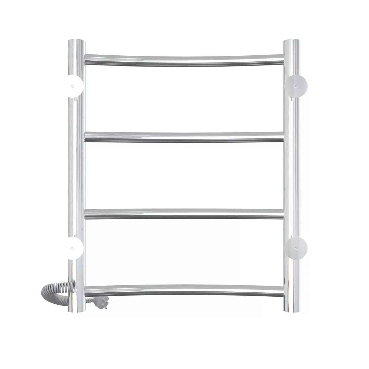 Полотенцесушитель электрический Laris Классик П4 400х500 с терморегулятором, правый, хром