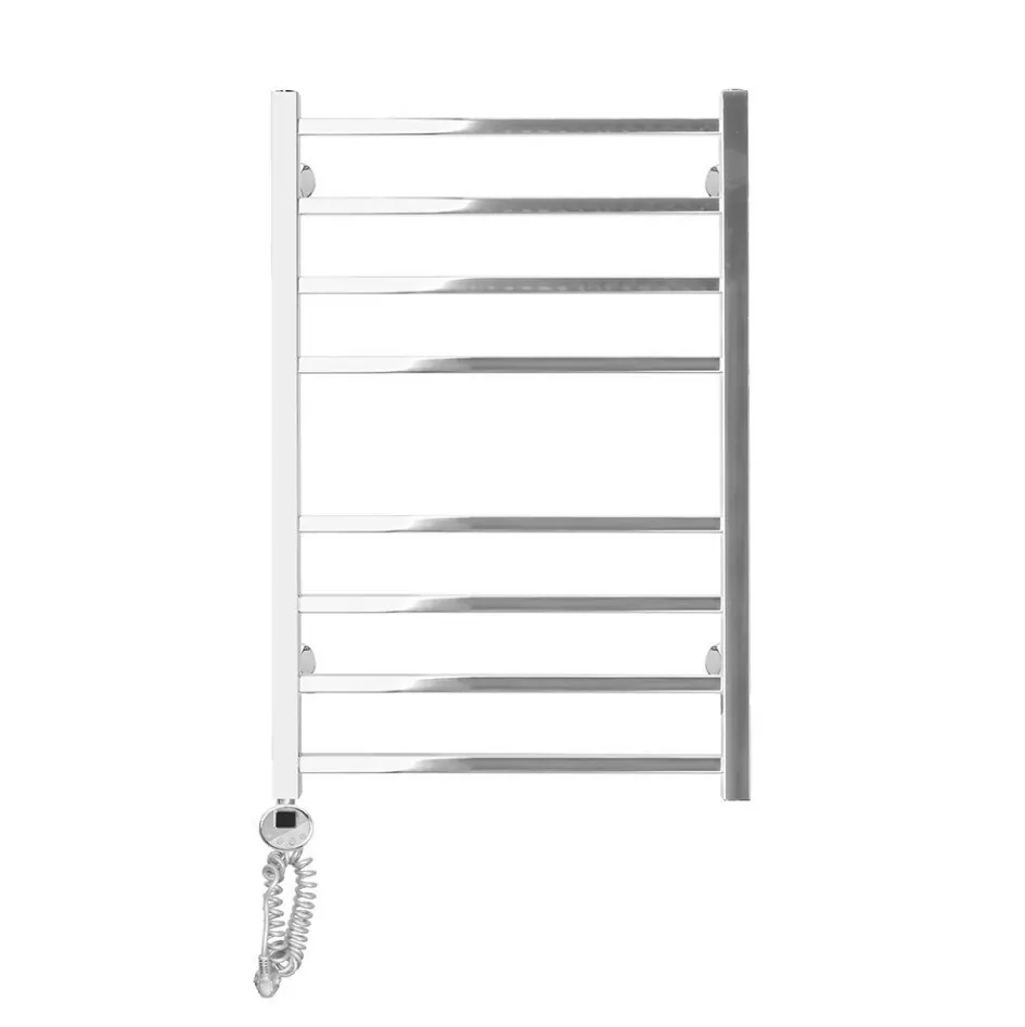 Полотенцесушитель электрический Domoterm Квадро П8 500x800 EL левый, хром