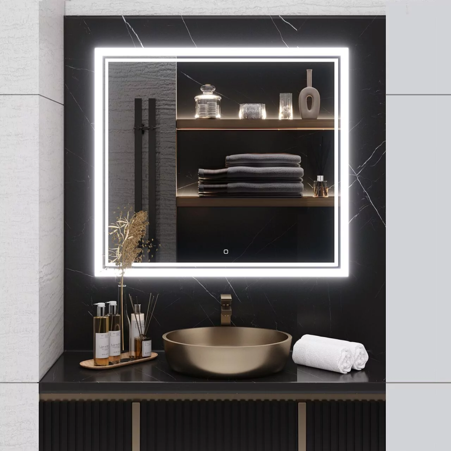 Зеркало Emmy Аврора 80 свет, сенсор