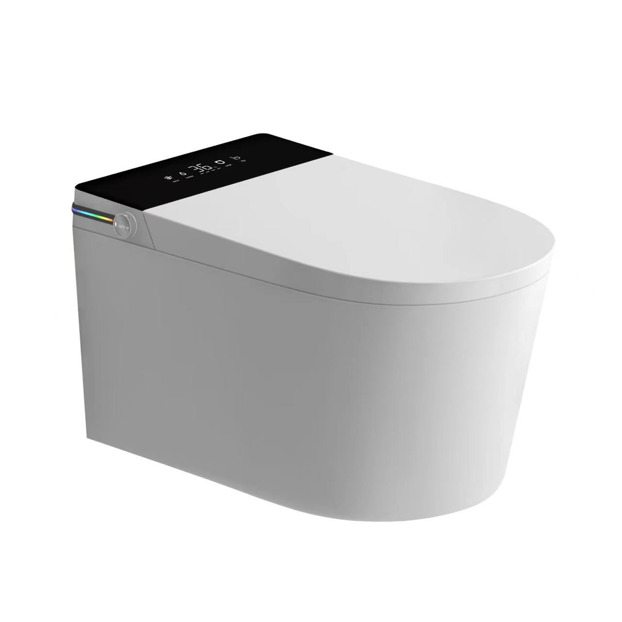 Унитаз SantiLine SL-5037 электронный с биде, подвесной, белый