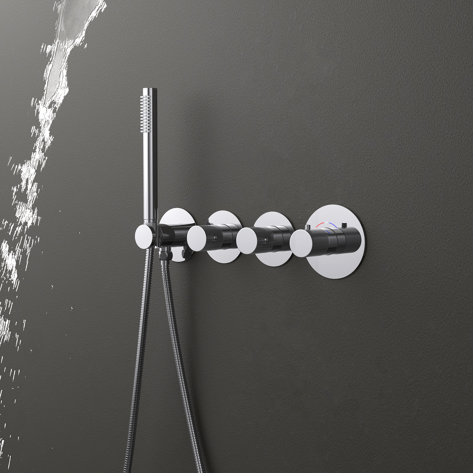 Душевая система встроенная с термостатом Timo Saona SX-2350/00SM хром