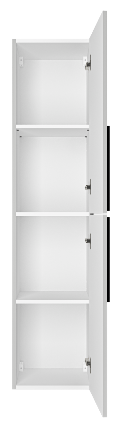 Пенал Misty Ненси 35 подвесной, L/R, серый