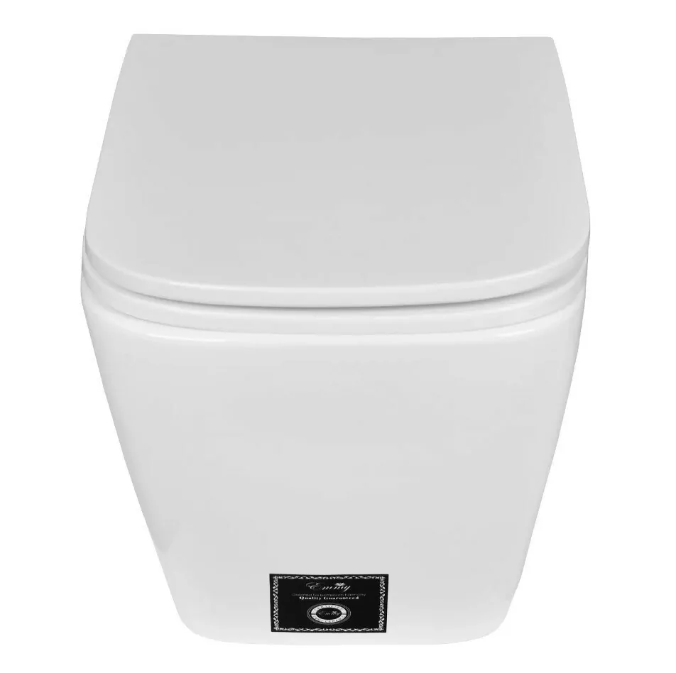 Унитаз Emmy 7008 подвесной, с микролифтом, белый