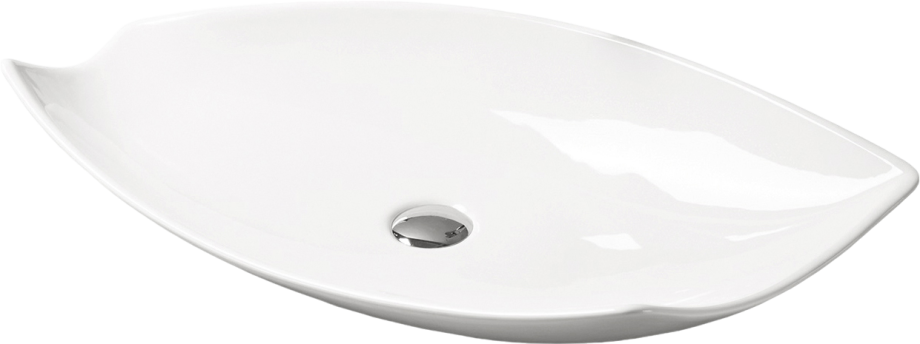 Раковина SantiLine SL-1029 накладная, белая