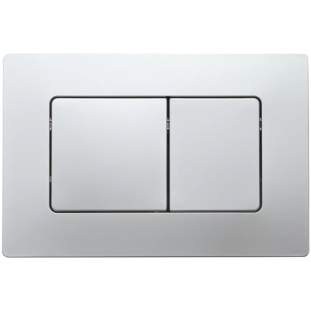 Кнопка смыва Veconi FLUSH V8, FLV8-СM, 240х162х7, пластик, хром матовый