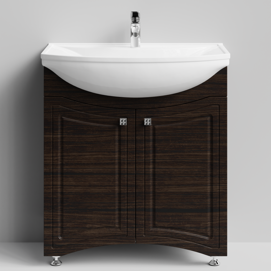 Тумба с раковиной Адам 75 напольная, Палисандр