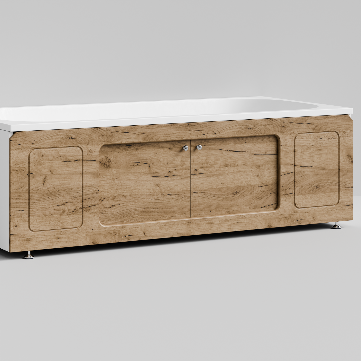 Экран под ванну Vod-ok Лидер 180 раздвижной Дуб Тортуга