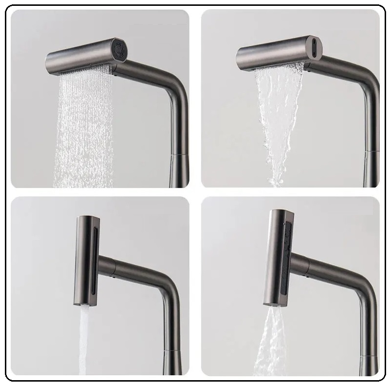 Cмеситель для кухни BochMann SOPHIA GR серый