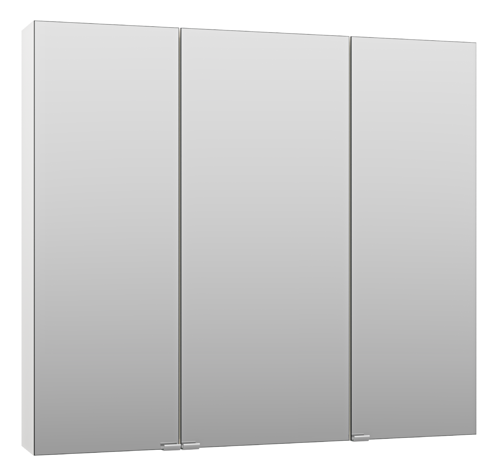 Зеркало-шкаф Misty Аура 90 белый