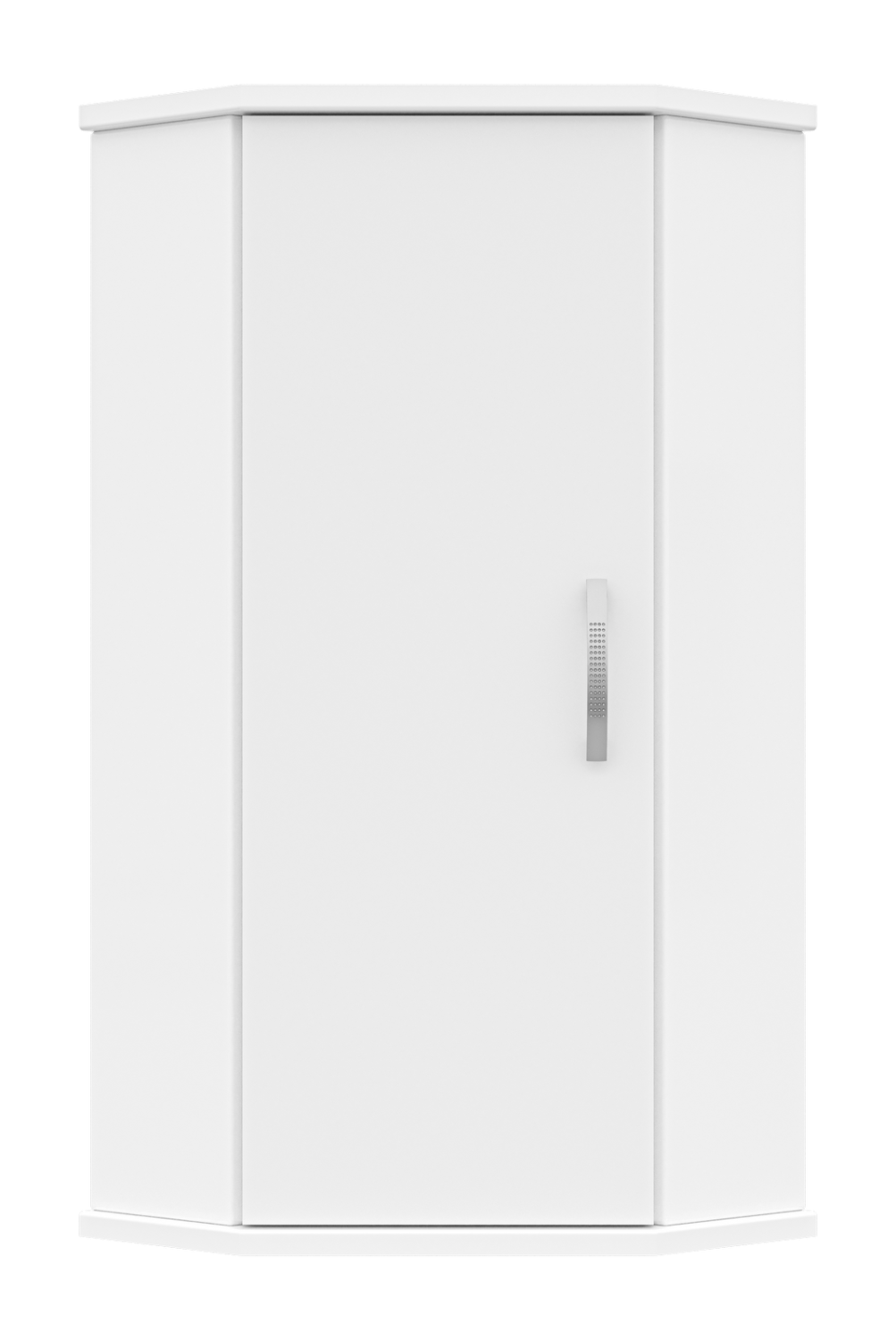 Шкаф навесной Misty Лилия 34 L/R, угловой, белый