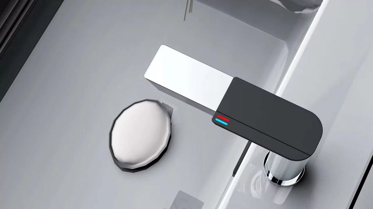 Смеситель для раковины BochMann COMO CB XL BM9631 хром с черным