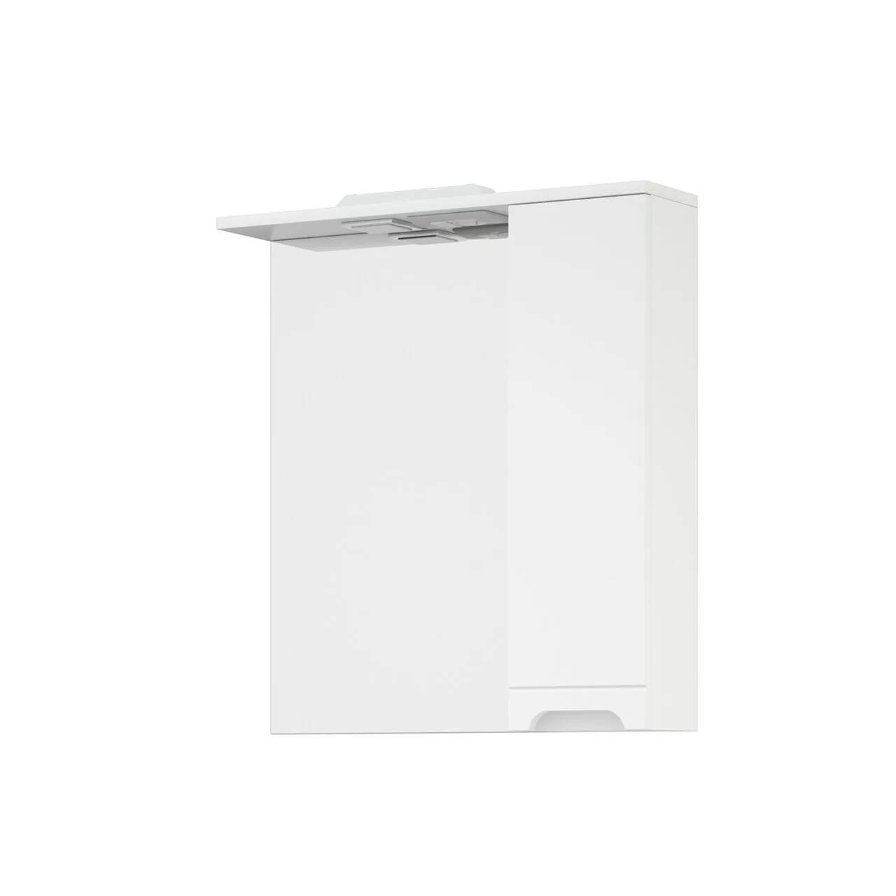 Зеркало-шкаф Corozo Лея 65С R свет, белый