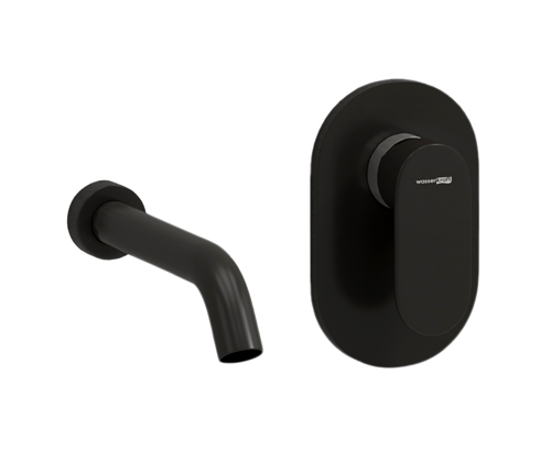 Смеситель для раковины WasserKraft Elbe A74543 черный Soft-touch