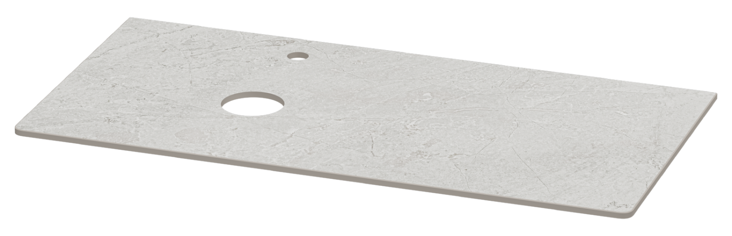 Тумба с раковиной Misty Роял 100 подвесная, белый