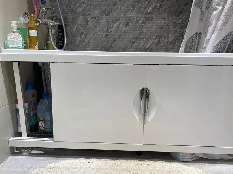 Экран под ванну Alavann Monaco Still 150 раздвижной белый