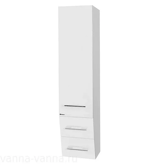 Пенал Bellezza Берта 40 L/R подвесной, белый