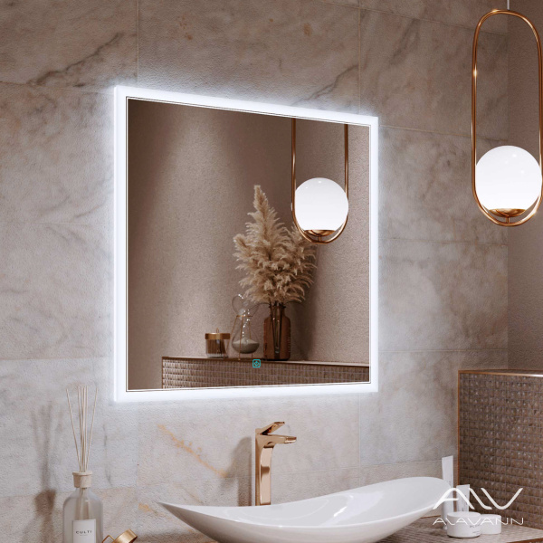 Зеркало Alavann Emma 70 свет, антизапотевание, сенсор