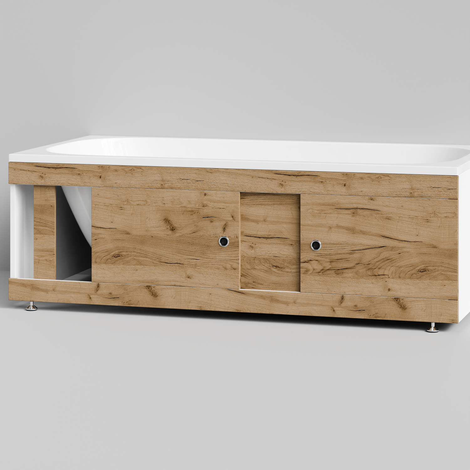 Экран под ванну Vod-ok Купе 170 раздвижной Дуб Тортуга