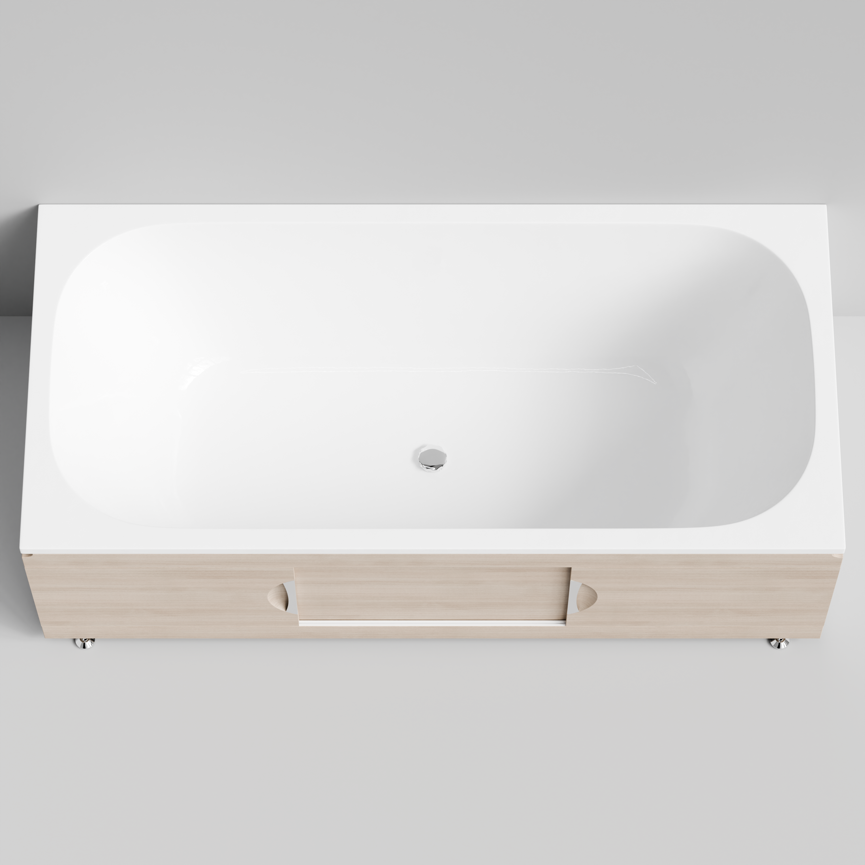 Экран под ванну Vod-ok Топ 180 раздвижной, дуб