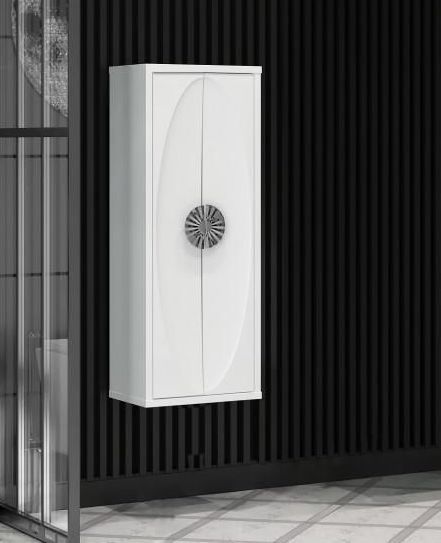 Пенал Opadiris Ибица 50 подвесной, белый, серебро