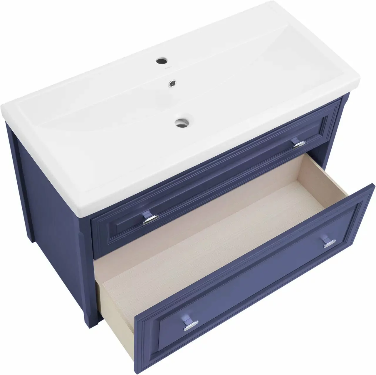 Тумба с раковиной Asb-Woodline Кастелло 100 подвесная, пейна