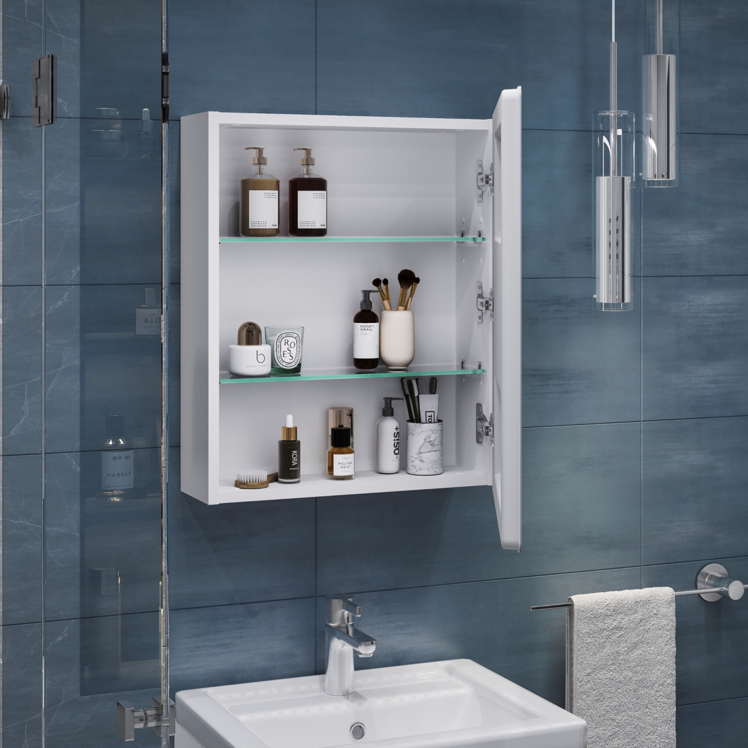 Зеркало Vigo Geometry Comfort 500 свет, сенсор, антизапотевание