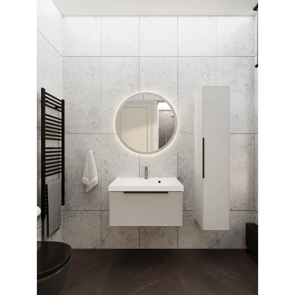 Зеркало с подсветкой La Fenice Terra Bianca 65, бежевое