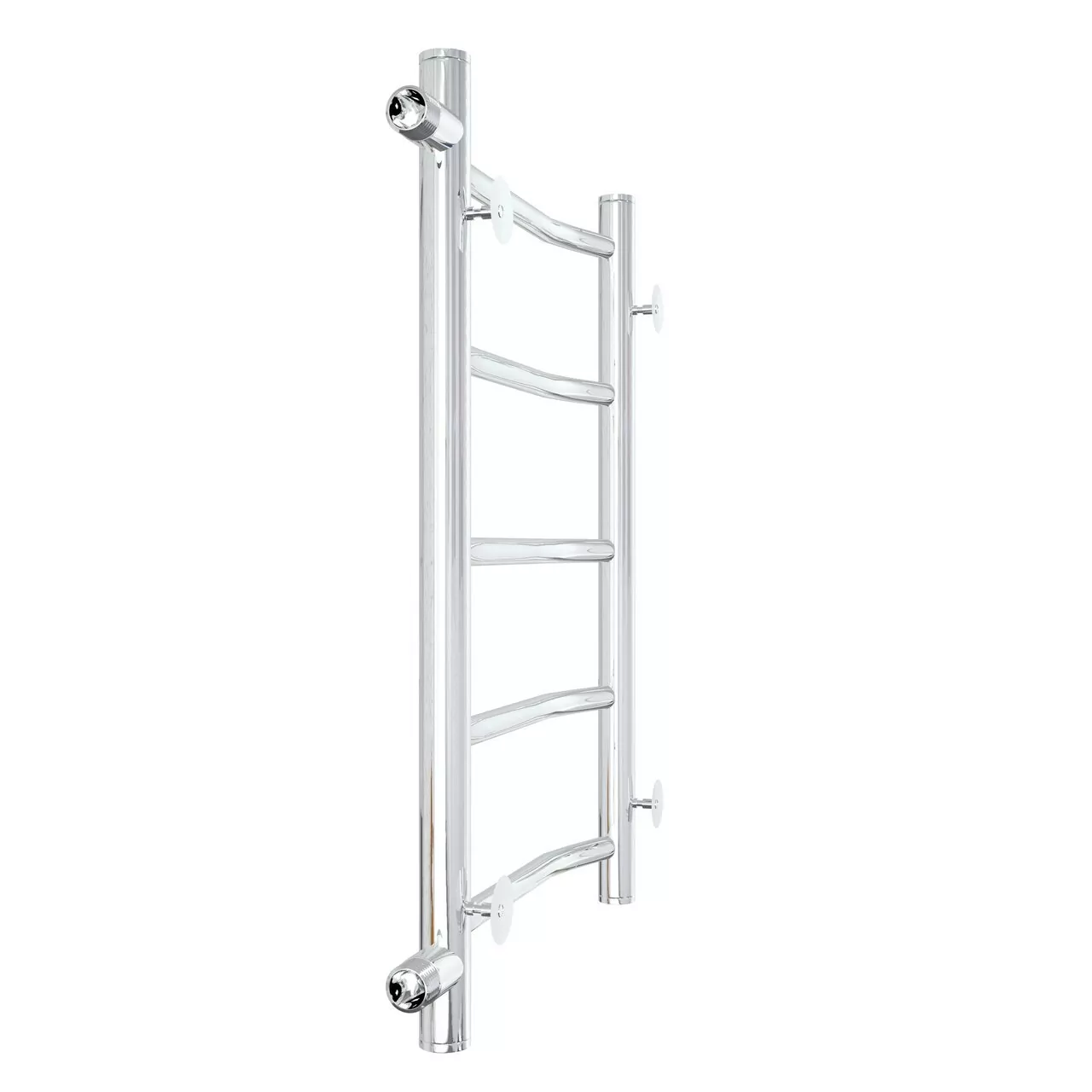 Полотенцесушитель водяной Laris Виктория П5 500х600 МЦ-1 боковой, хром