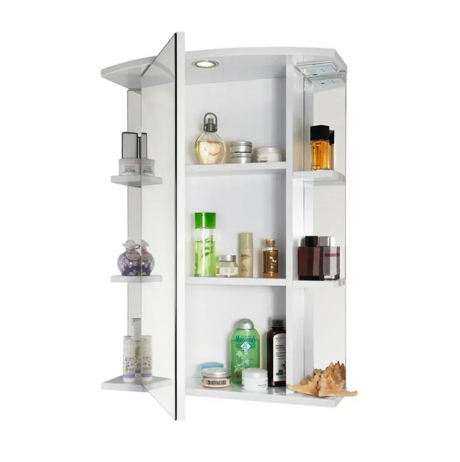 Мебель для ванной Vod-ok Эльба 55 комплект, напольный, белый