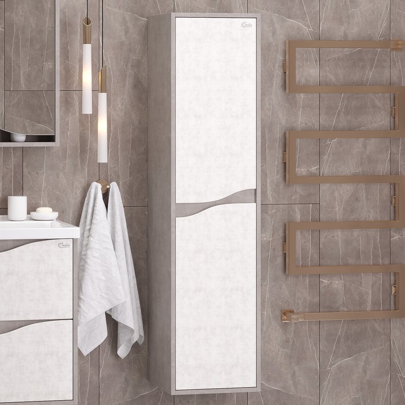 Пенал Onika Брендон 35 подвесной, камень светлый