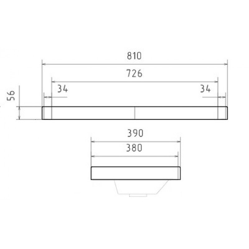Тумба подвесная EQUIL Elegante с раковиной Nice 80, 1 ящик, мэйджик/дуб голиано