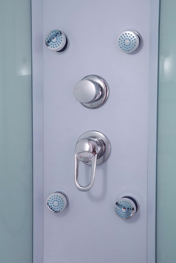 Душевая кабина Timo eco TE-0709 90*90*218, турецкая баня хамам, стульчик прозрачный