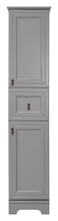 Пенал Misty Лувр 35 напольный, R, серый