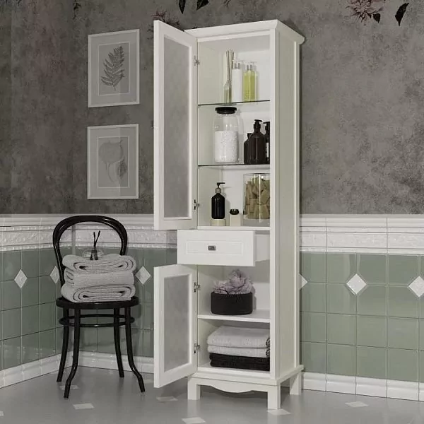 Пенал Opadiris Омега 45 L слоновая кость