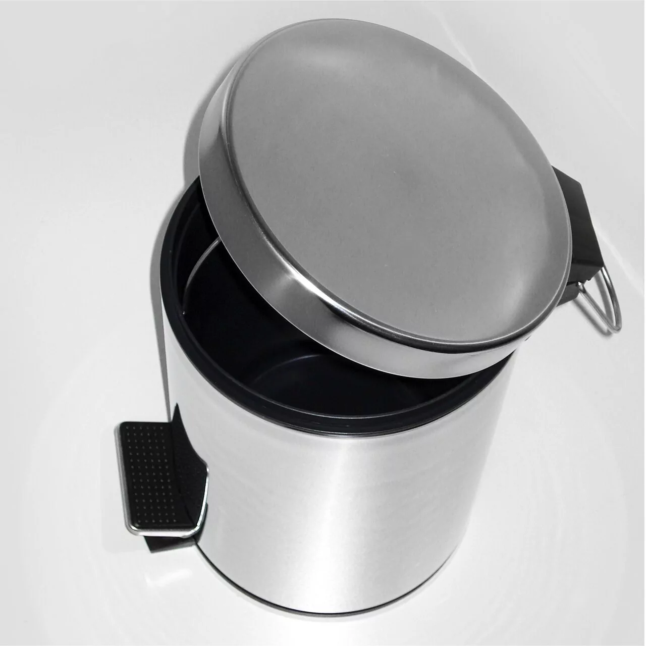 Ведро для мусора WasserKraft K-637 хром