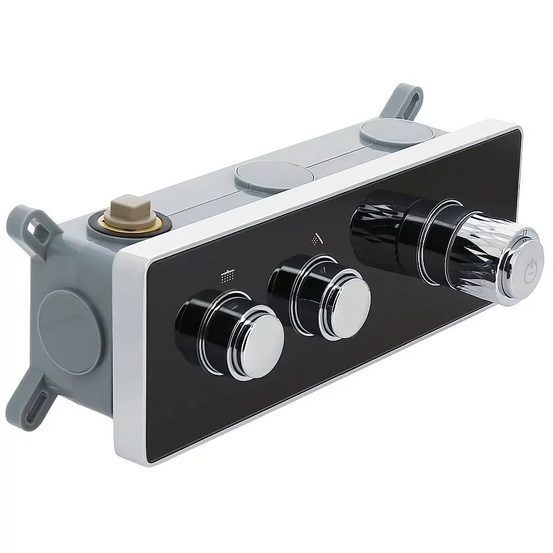 Душевой комплект ALMAes Olef TVZ-0898 черный матовый