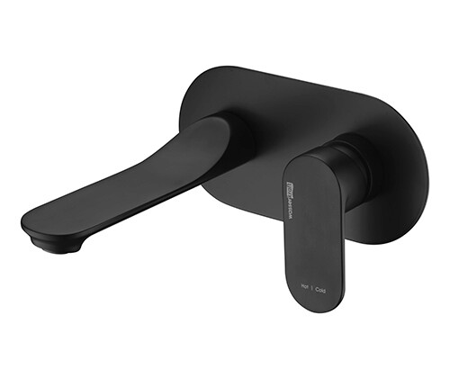 Смеситель для раковины WasserKraft Elbe 7430 черный Soft-touch