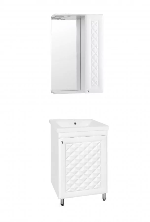 Мебель для ванной Style Line Канна 50 Люкс комплект, напольный, белый