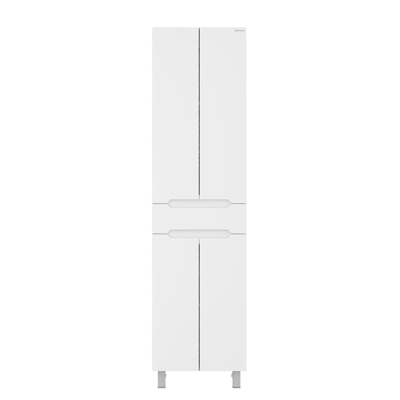 Пенал Onika Айленд 50 напольный, белый