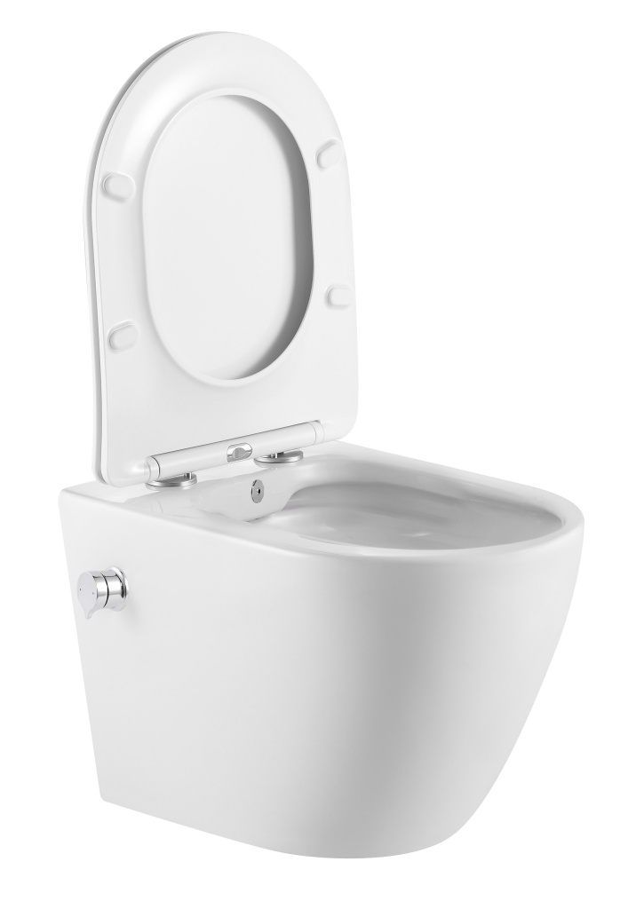 Унитаз IBERICA BLANCA BILBAO ALTO BIDE IB.BLA.234.1B1B подвесной, безободковый, Tornado, белый