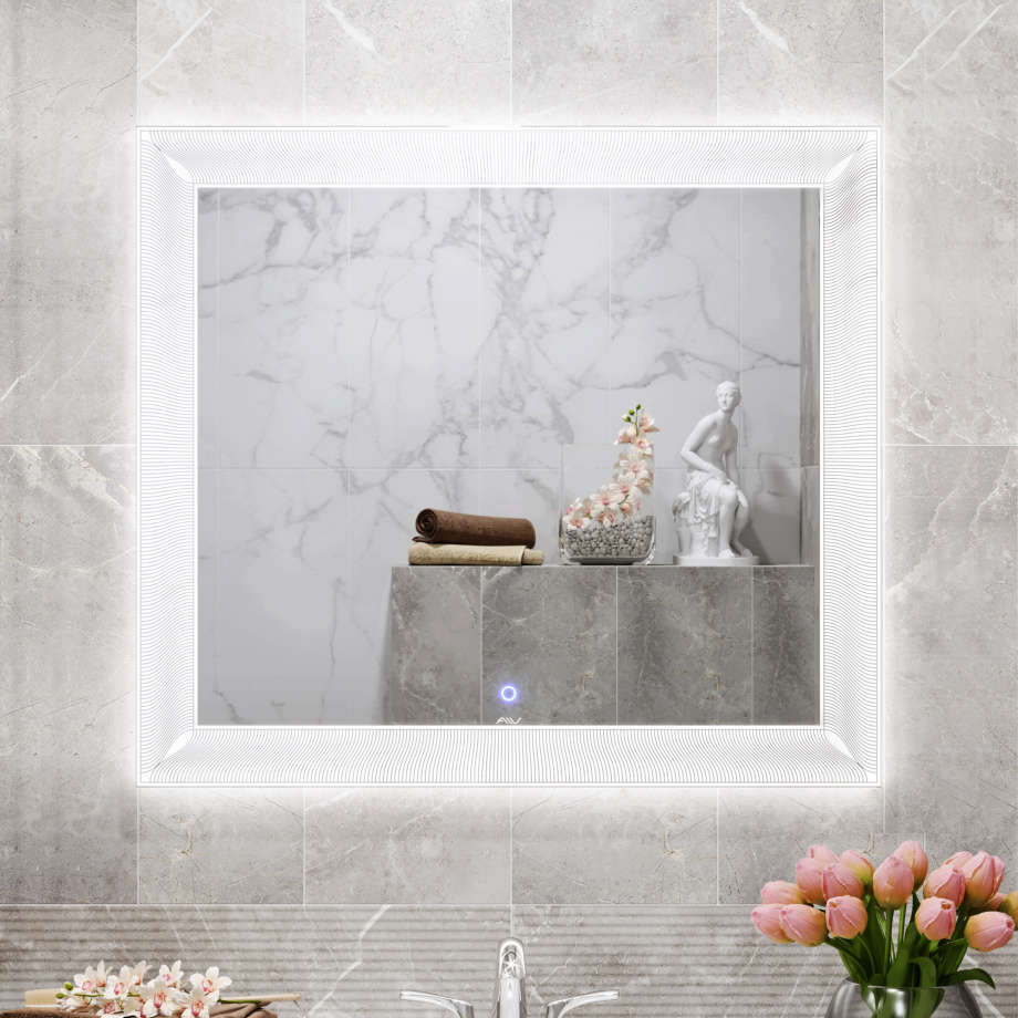 Зеркало Alavann Classic 90 свет, сенсор