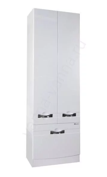 Пенал Bellezza Абрис 60 L/R напольный, белый