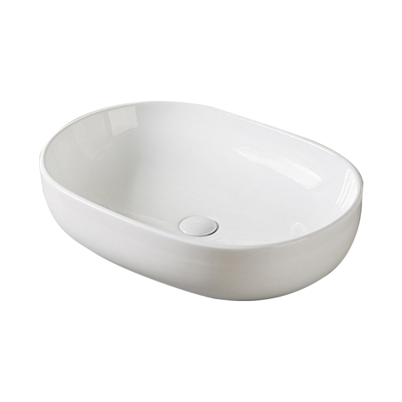 Раковина SantiLine SL-1017 накладная, белая