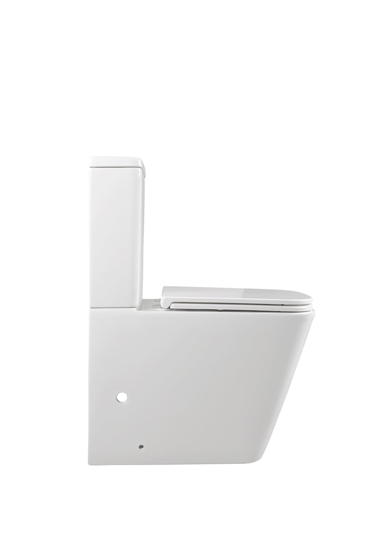 Унитаз напольный безободковый Terminus Ватикан 610х365 белый