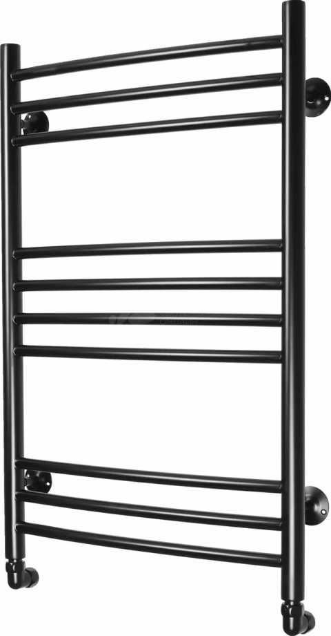 Полотенцесушитель водяной Domoterm Калипсо П10 500х800 черный матовый