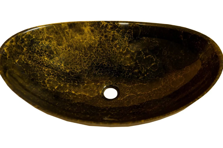 Раковина Stella Polar Орион 58 золотой вулкан