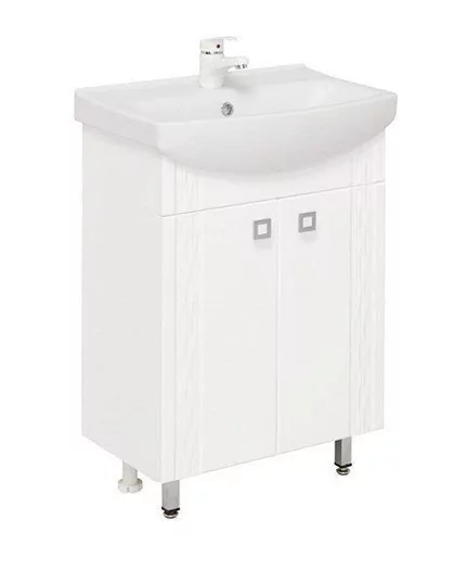 Мебель для ванной Onika Лига 60.11 комплект, напольный, белый