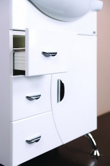 Мебель для ванной Onika Луна 60.106 комплект, напольный, белый